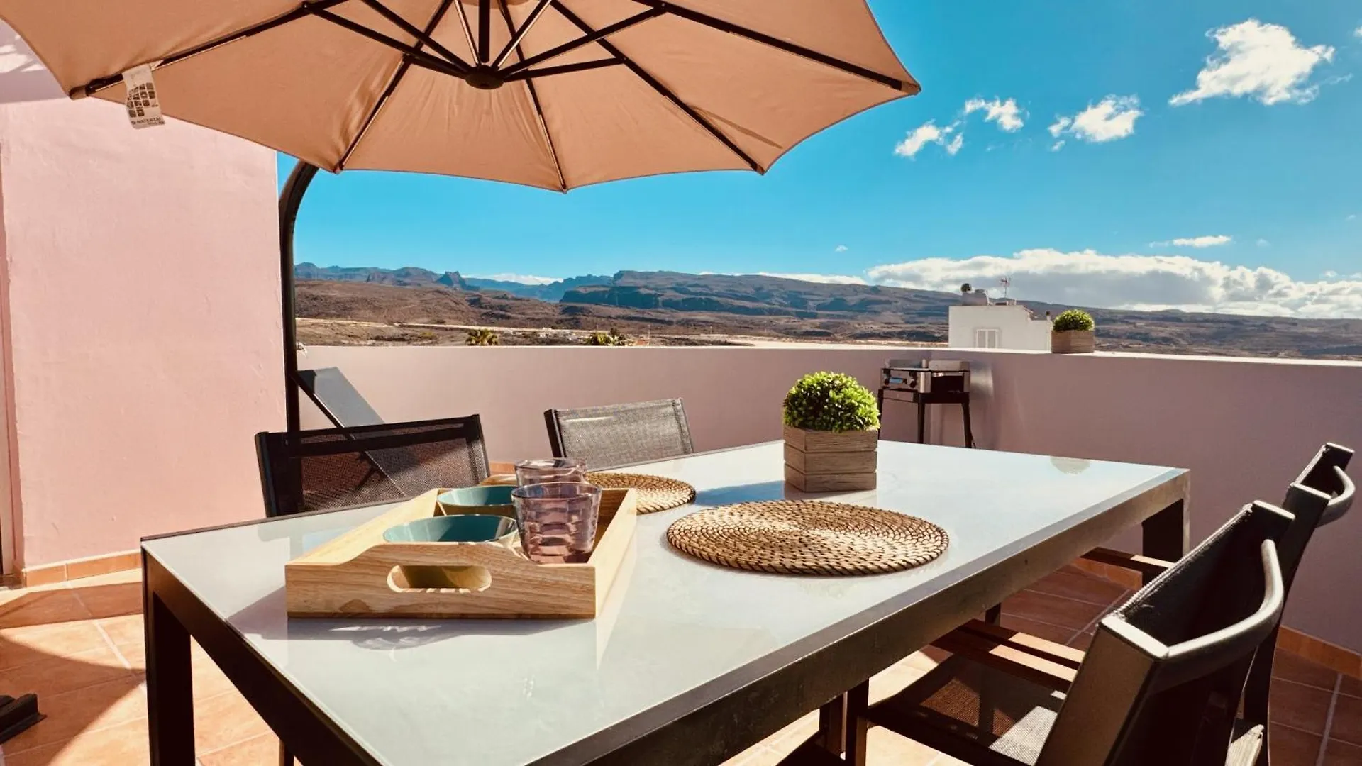 Click & Guest -Terrace With Sea And Mountain Views Villa San Bartolomé Semesterbostad